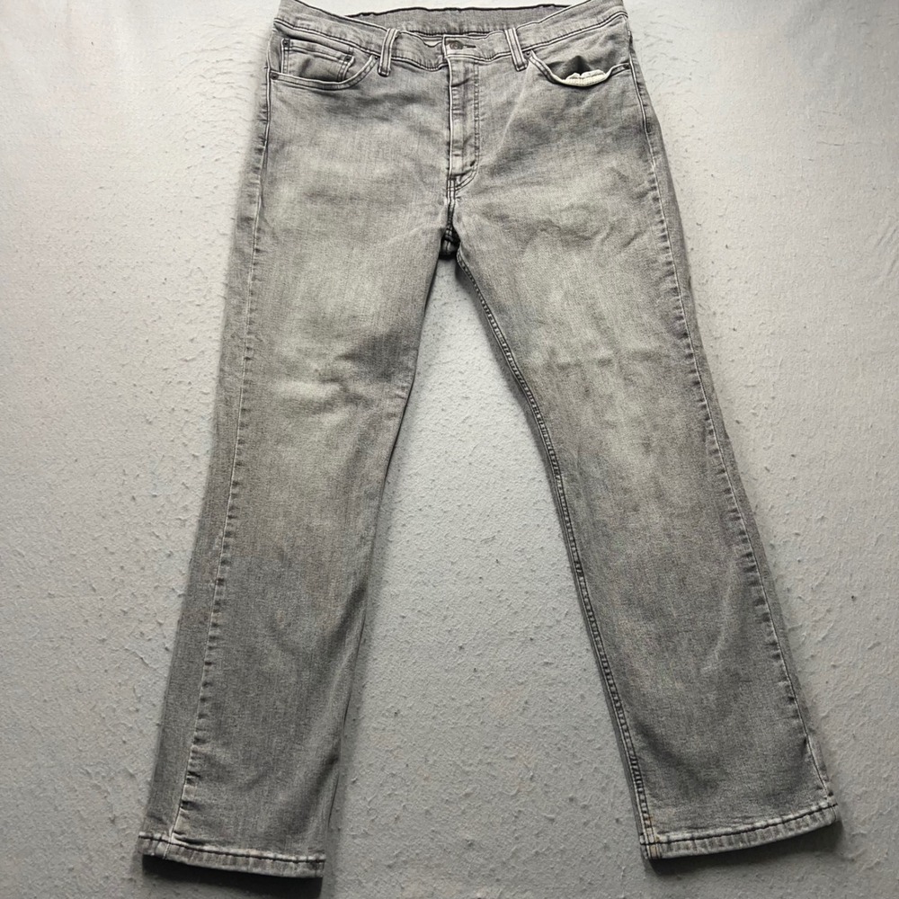 Levis 511 Slim Fit Jeans Mens 38x30 Grey Denim Pants 04511-3095